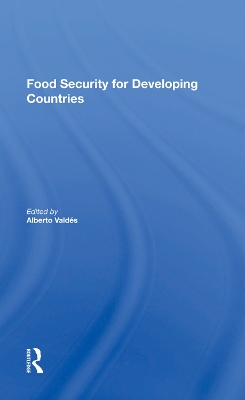 Book cover for Food Security For Developing Countries