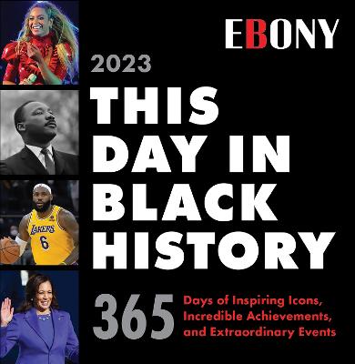 Cover of 2023 This Day in Black History Boxed Calendar