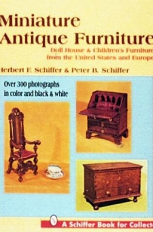 Cover of Miniature Antique Furniture