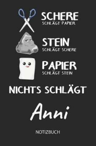 Cover of Nichts schlagt - Anni - Notizbuch