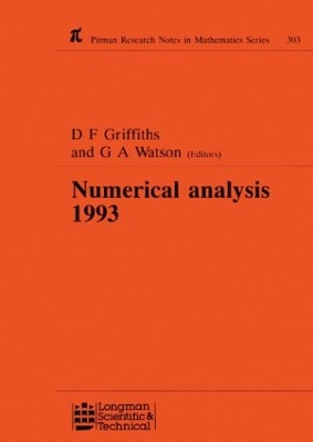 Book cover for Numerical Analysis 1993