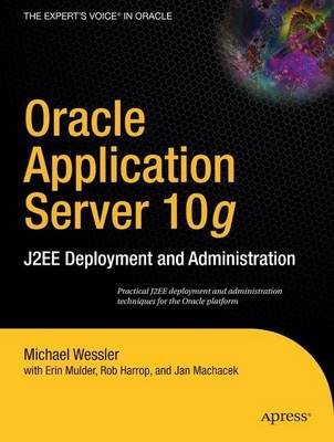 Book cover for Oracle Application Server 10g
