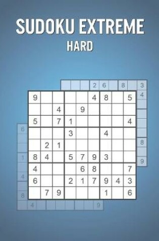 Cover of Sudoku Extreme Hard