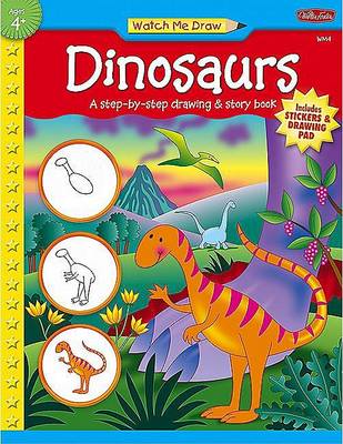 Book cover for Watch Me Draw: Dinosaurs