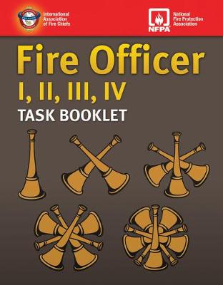 Book cover for Fire Officer I, II, III, IV Task Booklet