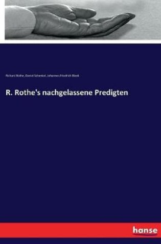 Cover of R. Rothe's nachgelassene Predigten