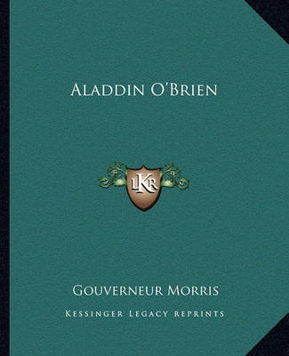 Book cover for Aladdin O'Brien Aladdin O'Brien