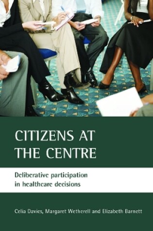 Cover of Citizens at the centre