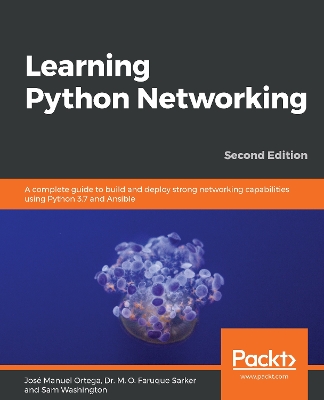 Book cover for Learning Python Networking