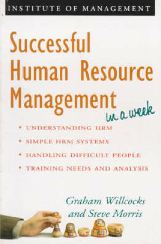 Cover of Successful Human Resource Management in a Week