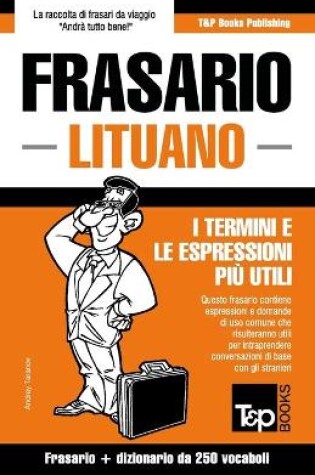 Cover of Frasario Italiano-Lituano e mini dizionario da 250 vocaboli
