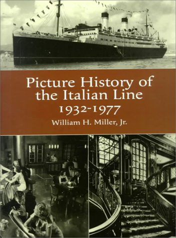 Book cover for Picture History of the Italian Line, 1932-1977