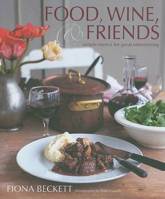 Book cover for Food, Wine & Friends