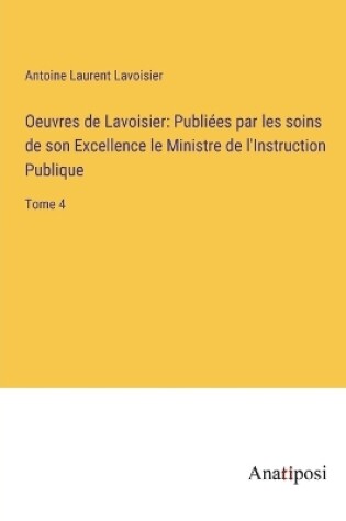 Cover of Oeuvres de Lavoisier