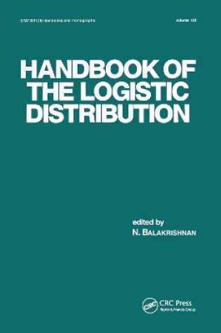 Cover of Handbook of the Logistic Distribution