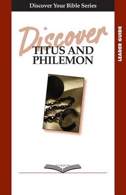 Book cover for Discover Titus and Philemon Leader Guide