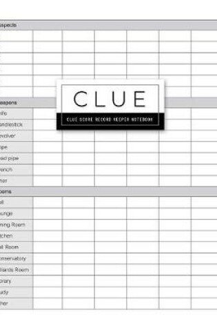 Cover of Clue Score Record