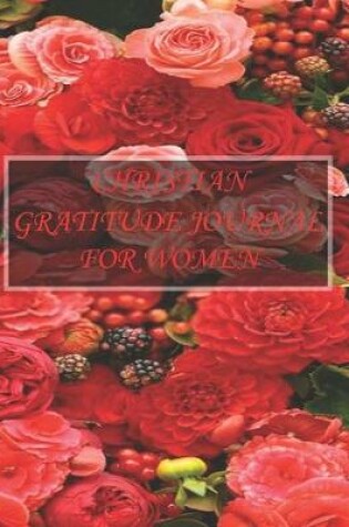 Cover of Christian gratitude journal women