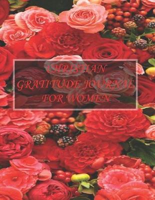 Book cover for Christian gratitude journal women