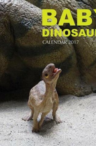 Cover of Baby Dinosaurs Calendar 2017