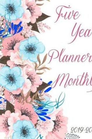 Cover of 2019-2023 Five Year Planner Monthly