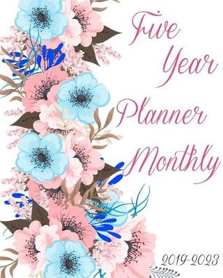 Cover of 2019-2023 Five Year Planner Monthly