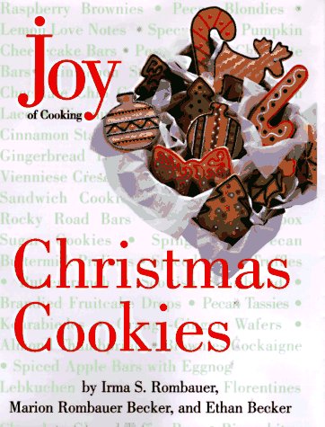 Book cover for The Joy of Cooking Christmas Cookies