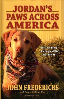 Book cover for Jordan's Paws Across America