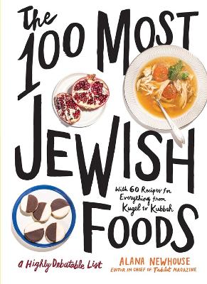 Book cover for The 100 Most Jewish Foods