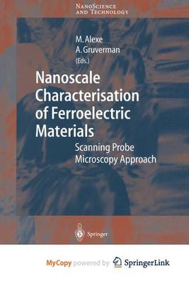 Cover of Nanoscale Characterisation of Ferroelectric Materials