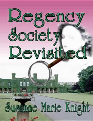 Book cover for Regency Society Revisited