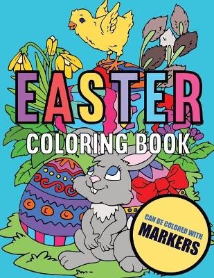 Book cover for Easter Coloring Book