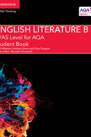 Cover of A/AS Level English Literature B for AQA Student Book