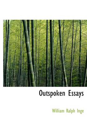 Book cover for Outspoken Essays