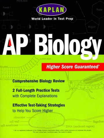 Book cover for Kaplan AP Biology