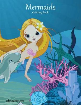 Book cover for Mermaids Coloring Book 1