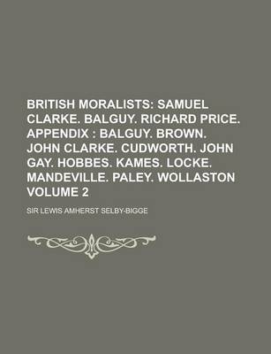 Book cover for British Moralists Volume 2