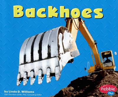 Book cover for Mighty Machines - Backhoes