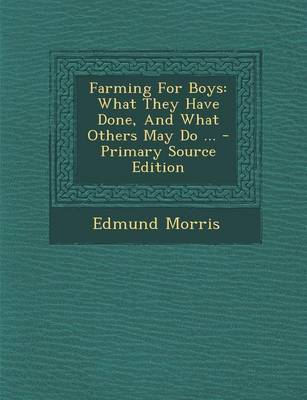 Book cover for Farming for Boys