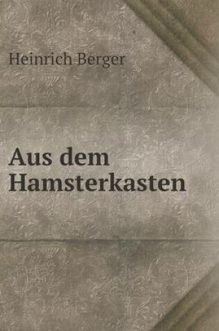 Cover of Aus dem Hamsterkasten