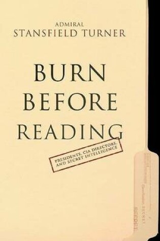 Cover of Burn Before Reading