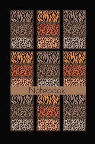 Cover of Jungle Style Animal Print Notebook