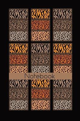Book cover for Jungle Style Animal Print Notebook