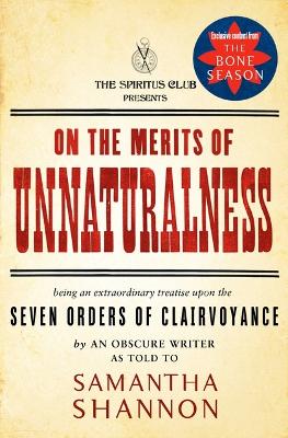 Book cover for On the Merits of Unnaturalness