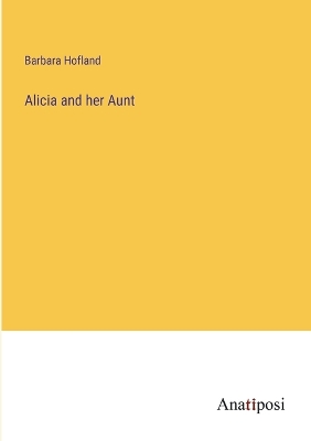 Book cover for Alicia and her Aunt