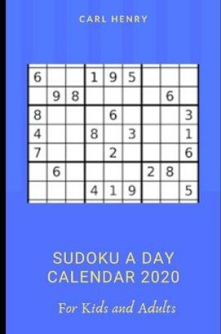 Cover of Sudoku a day 2020 Calendar for all