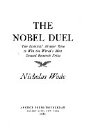 Cover of The Nobel Duel