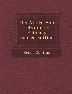 Book cover for Die Altare Von Olympia