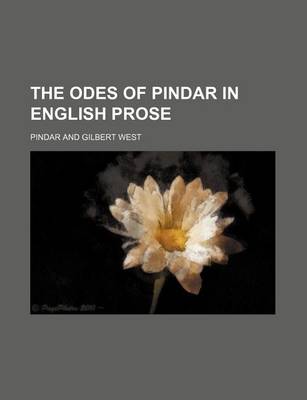 Book cover for The Odes of Pindar in English Prose (Volume 1-2)