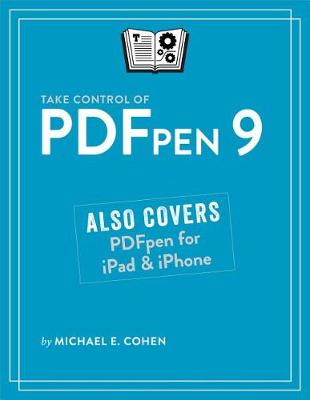 Book cover for Take Control of Pdfpen 9
